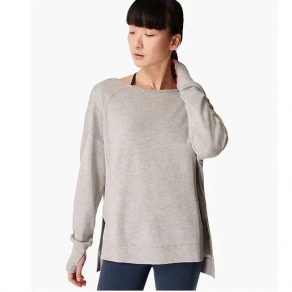 Sweaty Betty After Class Open Back Sweatshirt - Picture 1 of 12